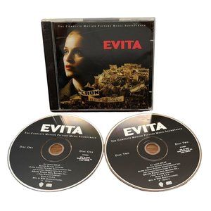 Evita Complete Motion Picture Music Soundtrack 2 CD Set 1996 BMG